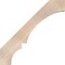 Ekena Millwork 5 1/2"W x 38"D x 38"H Balboa Smooth Knee Brace, Douglas Fir BRC06X38X38BOA00SDF - alternate 4